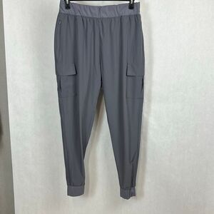 Willit Womens Gray Joggers Sz XL Lightweight Hiking Cargo Pockets Outdoors Pants